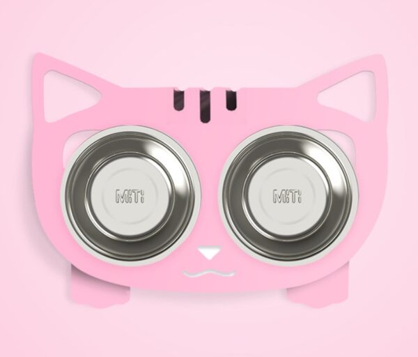Anti-falling Cat Dog Feeding Water Bowl - Image 2