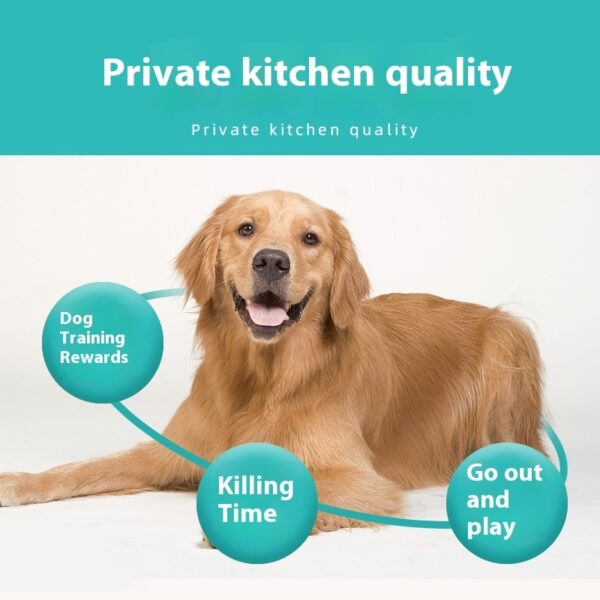 Dog Snacks Dried Beef Cubes Wholesale Pet Snacks Chicken Grain Dog Training Reward Teddy Meat Cube Manufacturer - Image 3
